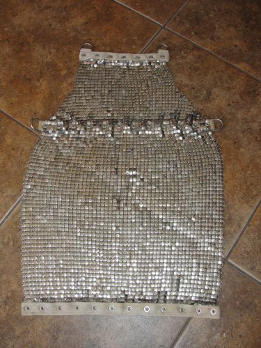 Vintage Chainmail Butcher Apron