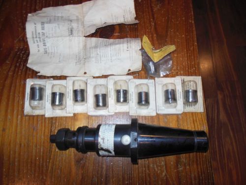 Erikson Safe Drive Tap Holder Cat 50 ? Nine new collets