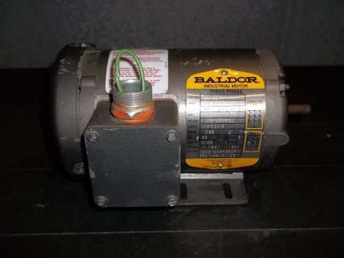 BALDOR MOTOR M3355, .17hp, 33-870-423,1725rpm, 42 frame, 230/460vac, TEFC, 3ph