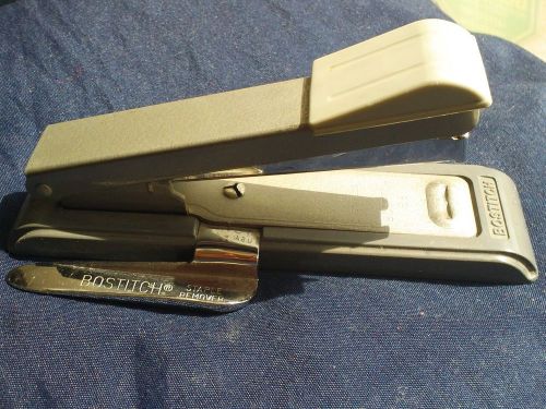 VINTAGE Bostitch B8 Stapler with handy Staple Remover - Gray