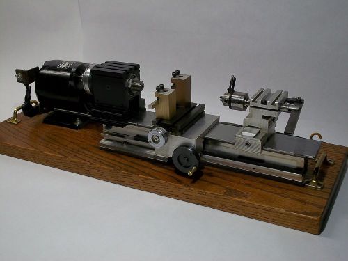 Taig micro lathe ii model 4500 with 2 heads ww collet and standard.. watchmaker for sale