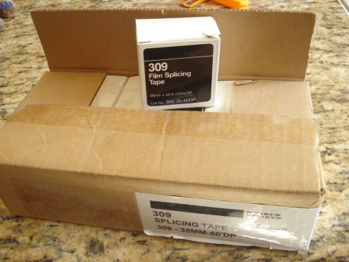 12 ROLLS 3M 309-35-50DP Film Splicing Tape  (NIB / SHIPS FROM USA)