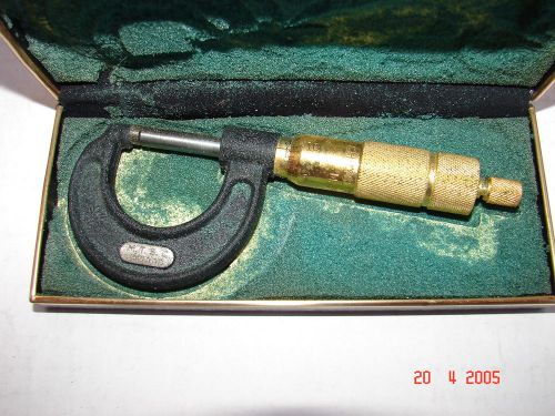 CHRYSLER CORP. MASTER TECHNICIANS MICROMETER ORIGINAL BOX - MACHINIST ESTATE