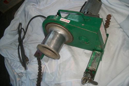 Greenlee 2001 cable tugger wire puller  very nice unit for sale