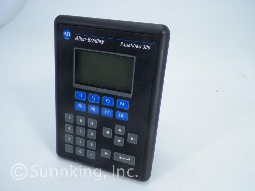 Allen Bradley 2711-K3A5L1 Ser A FRN 4.00 PanelView 300 Keypad Terminal RS232