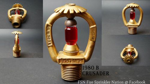 1980 Crusader Fire Sprinkler Head