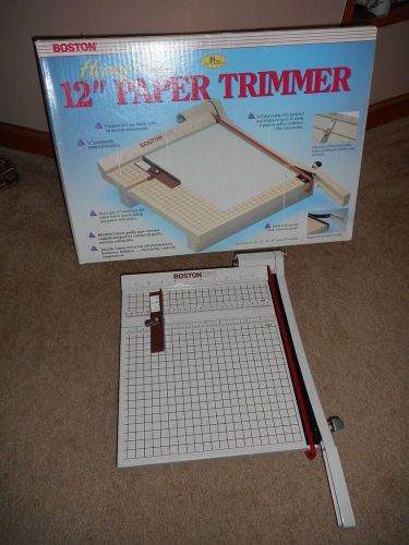 Boston Heavy Duty 12&#034; Paper Trimmer Model 2612