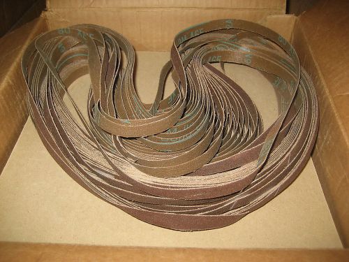 3M 1/2 X 42 80XE SANDING BELTS 50PCS (LW066-50)