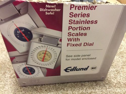 New open box - edlund 43800 sf-25 premier scale 25 lb. dws for sale