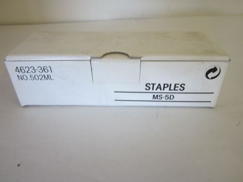 Konica Minolta MS-5D NO.502KM Staples -3 Cartridges KQFR 4623-361