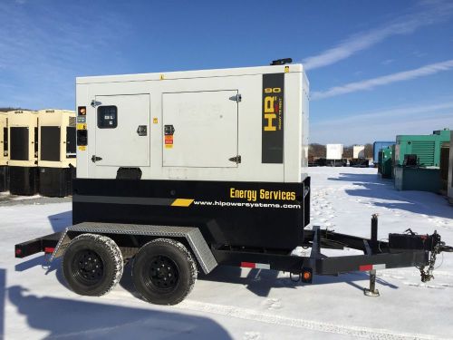 2012 HiPower 90 KVA Generator Set, Selectable with switch, John Deere Engine,...