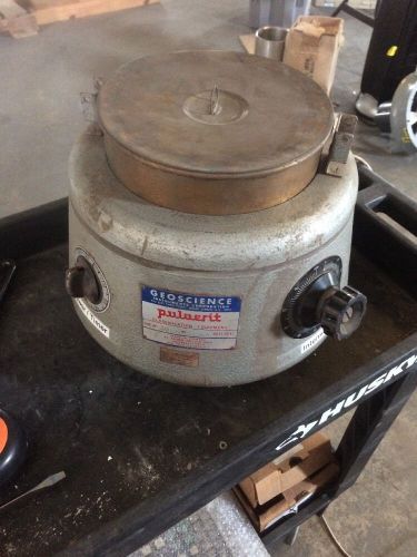 FRITSCH ANALYSETTE  Vibratory Sieve Shaker, Geoscience Instruments Corp.