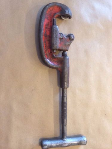 RIDGID No. 2 A 1-2 PIPE CUTTER Tool Rigid, Ridge Tool Co. 1/8 - 2 Heavy Duty USA