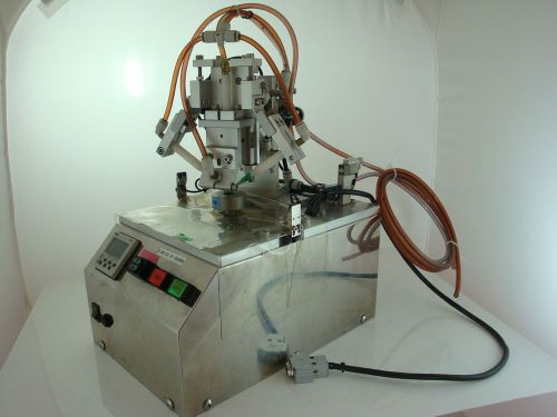 Used automatic adhesive dispenser / dispensor syringe machine for sale