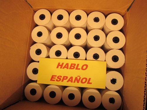 2-1/4&#034; x 85&#039; PoS THERMAL RECEIPT PAPER - 50 NEW ROLLS  ** FREE SHIPPING **