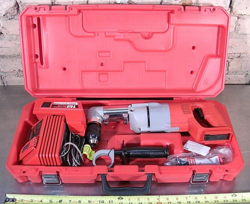 MILWAUKEE MODEL No. 3109-24, 18V CORDLESS RIGHT ANGLE DRILL KIT W/36WH BATTERY