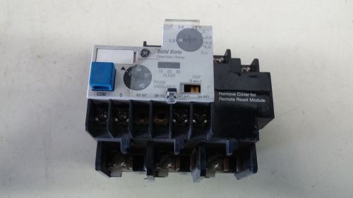 G.E. CR324CXFS NEW NO BOX 3P SOLID STATE OVERLOAD RELAY SEE PICS #B30