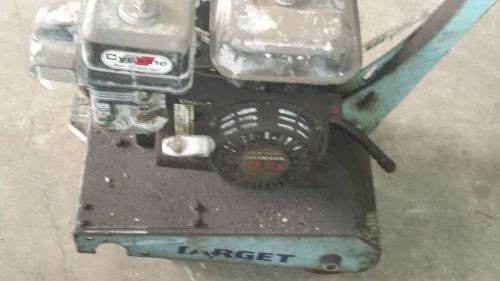 TARGET CONCRETE SAW WITH 4hp HONDA RUNS MINT