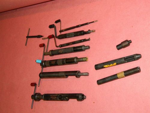 Heli Coil Thread Repair Tool Assortment 8 pc 1/2-20 1/2-13 3/8-16 1/4-20 LOT # 1