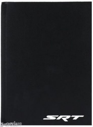 NEW OEM CHRYSLER DODGE JEEP SRT LEATHER JOURNAL NOTEBOOK! SRT4 SRT6 SRT8 SRT10