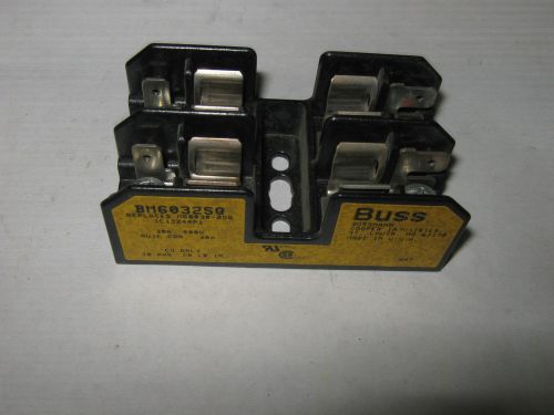 Bussmann BM6032SQ Fuse Block, 30A, 600V, Used