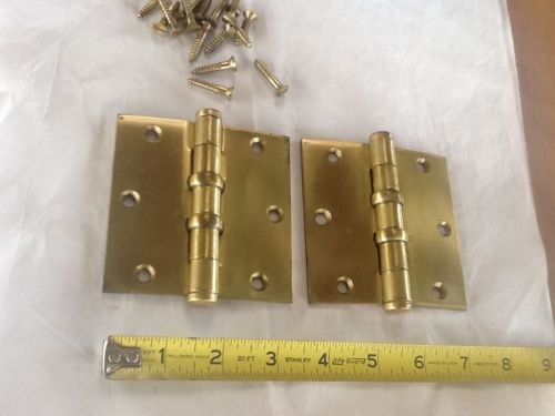 Antique ball bearing butt hinges, new, old stock, hardware, doors,architectural for sale