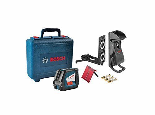 Bosch GLL 2-50 Self-Leveling Cross-Line Laser W/ BM3 Positioning Device