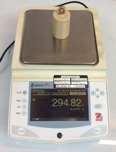 Ohaus Explorer Pro Digital Lab Scale Model EP4102 Balance