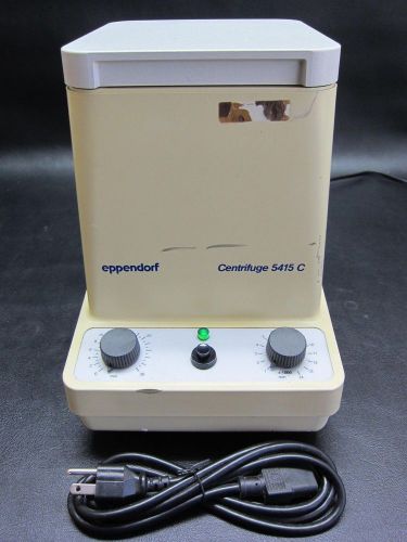 Eppendorf 5415c centrifuge microcentrifuge w/ f45-18-11 rotor for sale