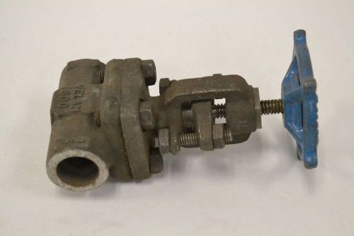 Velan w-2074b-02ty-062 a105n 800 steel socket weld 1/2 in globe valve b322260 for sale