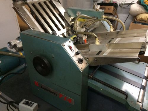 BAUM FOLDER AIR FEED FOLDER 714