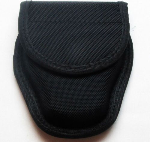 Ballistic nylon single cuff case by hero&#039;s pride. model 1050. fits 2.25&#034; belt for sale