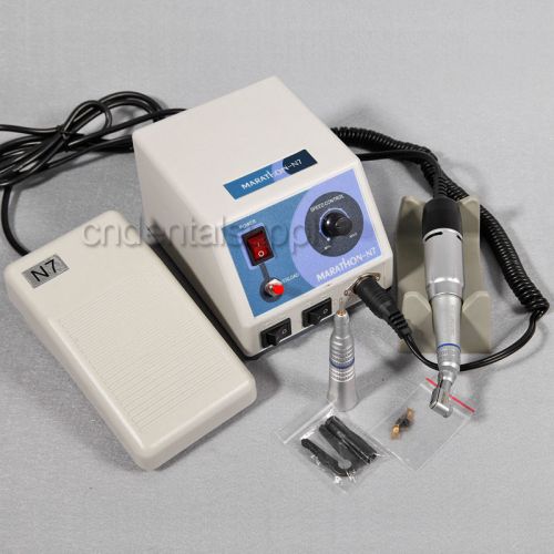 Dental marathon micromotor polishing n7 electric motor low speed handpiece kit for sale