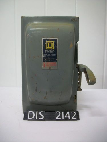 Square D 30 Amp NEMA 1 Fused Disconnect (DIS2142)