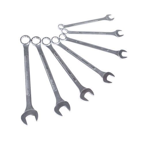 Sunex Tools 7pc SAE Raised Panel Jumbo Combination Wrench Set 9707 NEW