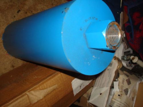 NORTON 6” Diamond Concrete Core Drill Bit BLUE STW S/N 10473204-3  A10  1-1/4-7