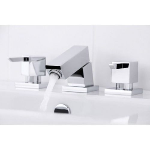 LINSOL TALIA BATHROOM 3 BASIN SINK OR VANITY TAP SET - WATER FAUCET TAPS