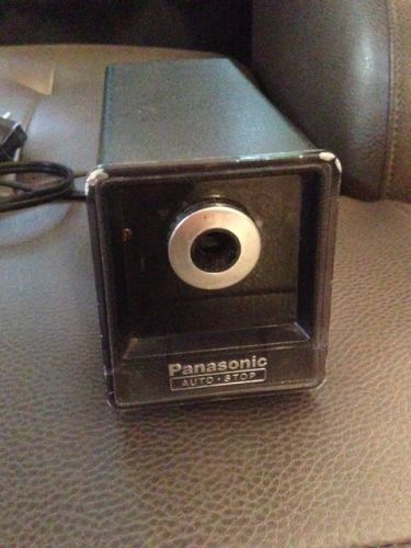 Vintage Panasonic Electric Pencil Sharpener Auto-Stop Tested Model KP-77