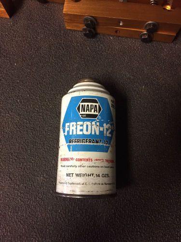 (1)-12OZ CAN Napa Freeon-12 R12 FREON REFRIGERANT FOR AUTOMOTIVE AC SYSTEMS NOS