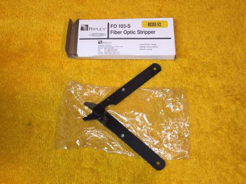 ***NEW*** RIPLEY MILLER FO 103-S FIBER OPTIC STRIPPER 80353 V2  *FREE SHIP USA*