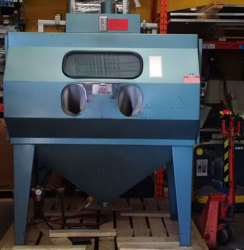 Industrial Sandblasting Cabinet, Inside 32x32x60, double door, USA Made