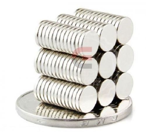 50pcs 6 X 1mm Neodymium Disc Super Strong Rare Earth N35 Small Fridge Magnets