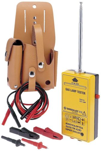 Greenlee 5715 gas lamp tester, up to 500 ac/dc for sale