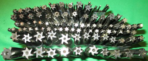 135PC Pratt &amp; Whitney / W&amp;B Spiral, Keyway CNC Cutting Bits Sets