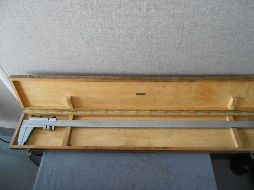 Vintage C.S. Co. 35&#034; Vernier Caliper