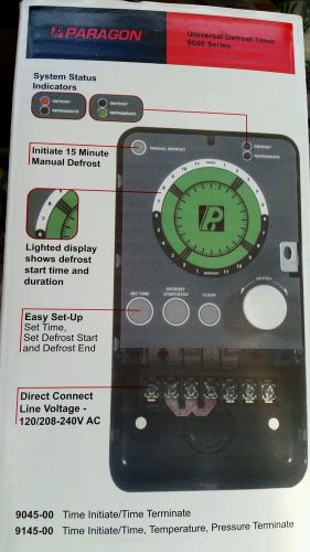 Paragon 9000 defost timeclock