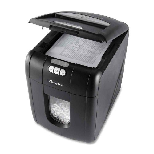 Swingline Shredder, Cross-Cut, Auto, 100 Sht Cap, 17&#034; [ID 156641]