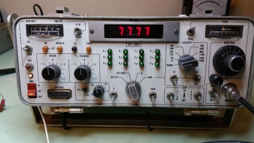 IFR ATC-600A Transponder/DME Ramp Test Set Instrument - Aircraft/Avionics