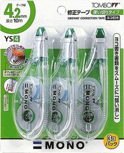 Tombow - MONO Correction Tape YS4 3P pack KCA-325