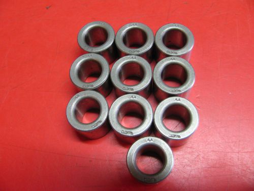 Drill Bushing 3/8 .376 Hard Press Fit for Machinist Tool Die Jig Fixture Lot CNC